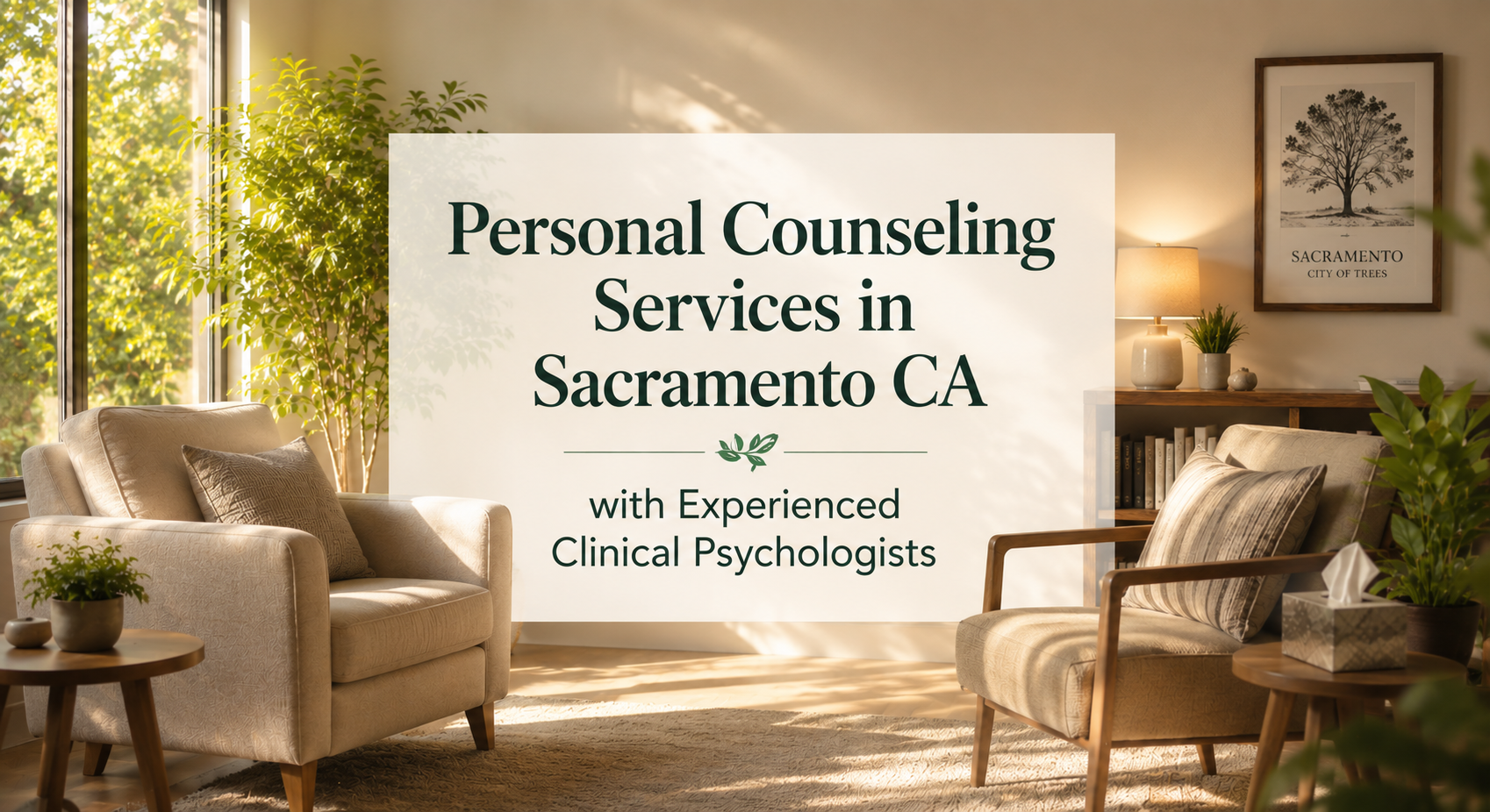 personalized counseling in Sacramento